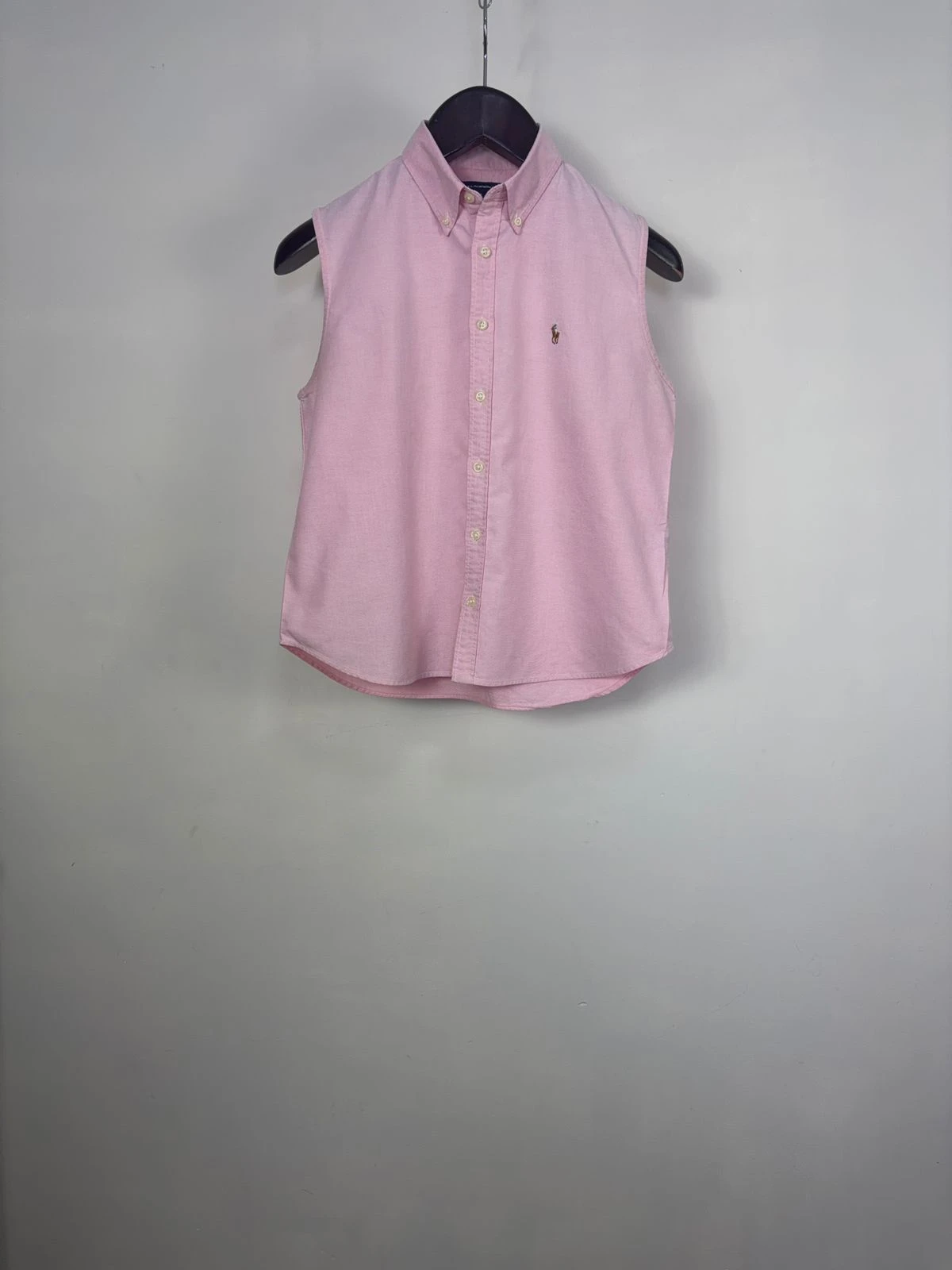 RALPH LAUREN SPORT SLEEVELESS OXFORD SHIRT 2