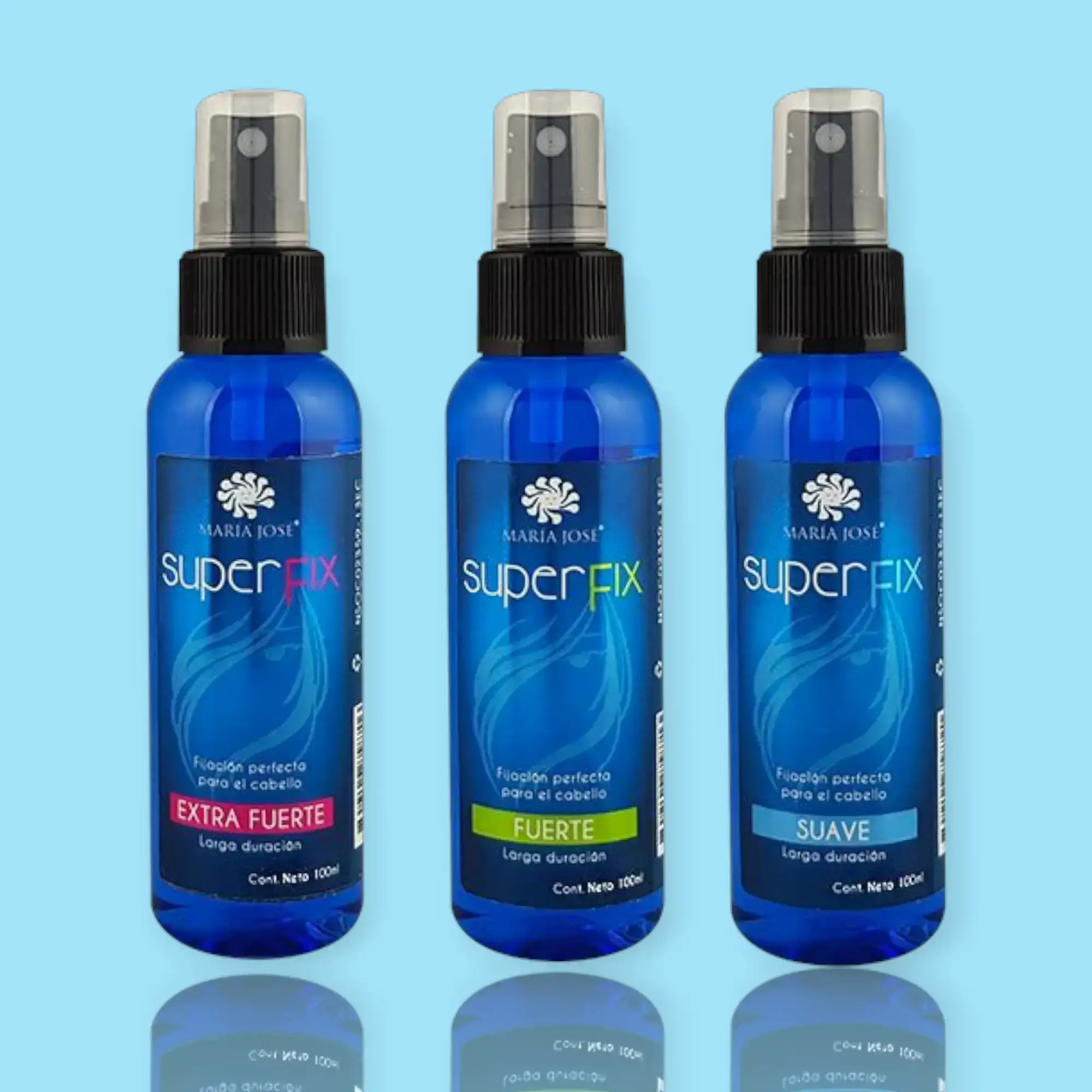 Fijador de Cabello 100 ml Super Fix María José