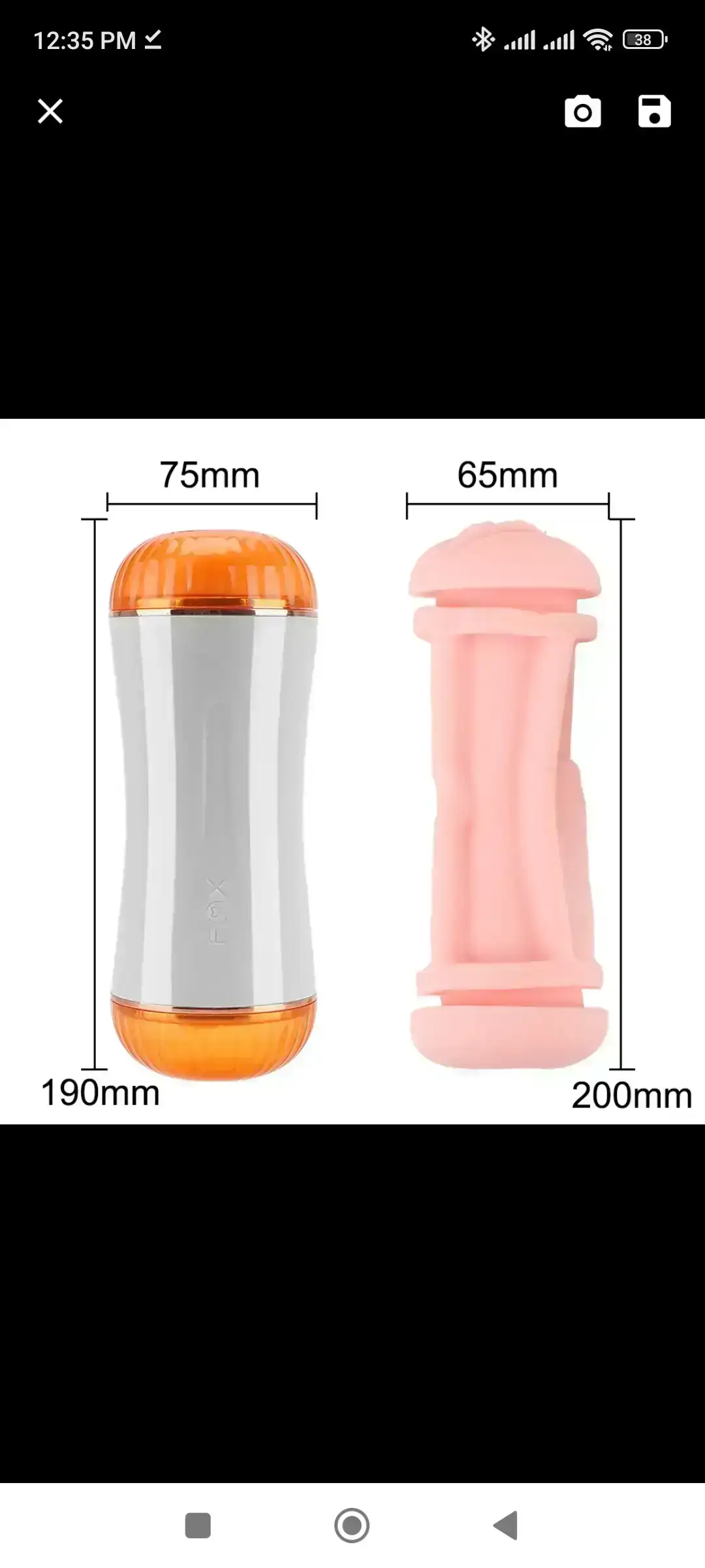 Masturbador vagina y ano  M013