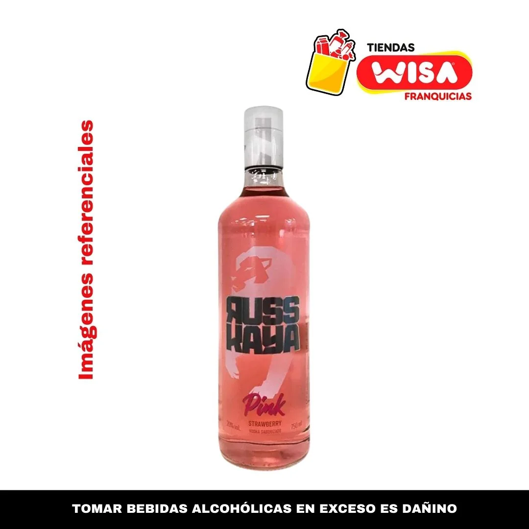 Vodka Russ Kaya Pink 750 ML