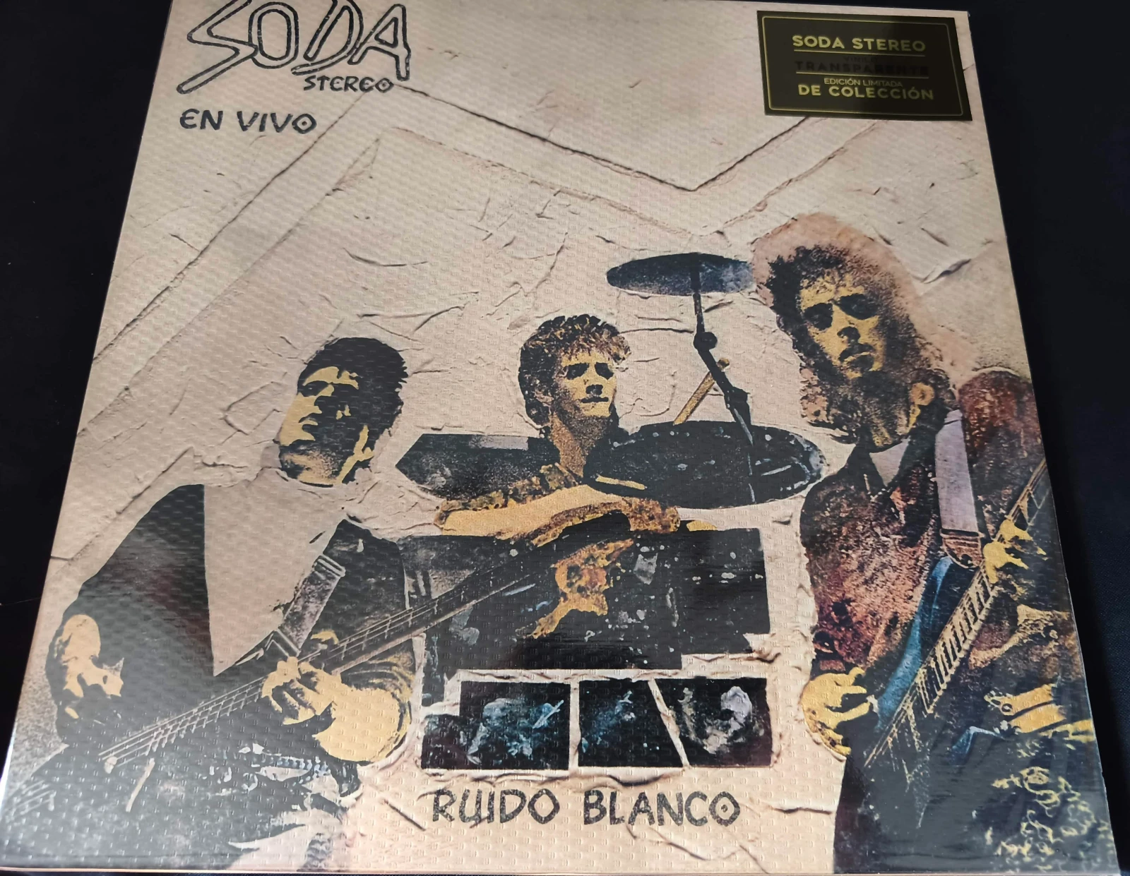 Soda Stereo - Ruido Blanco (VINILO TRANSPARENTE GATEFOLD)(ARGENTINA)