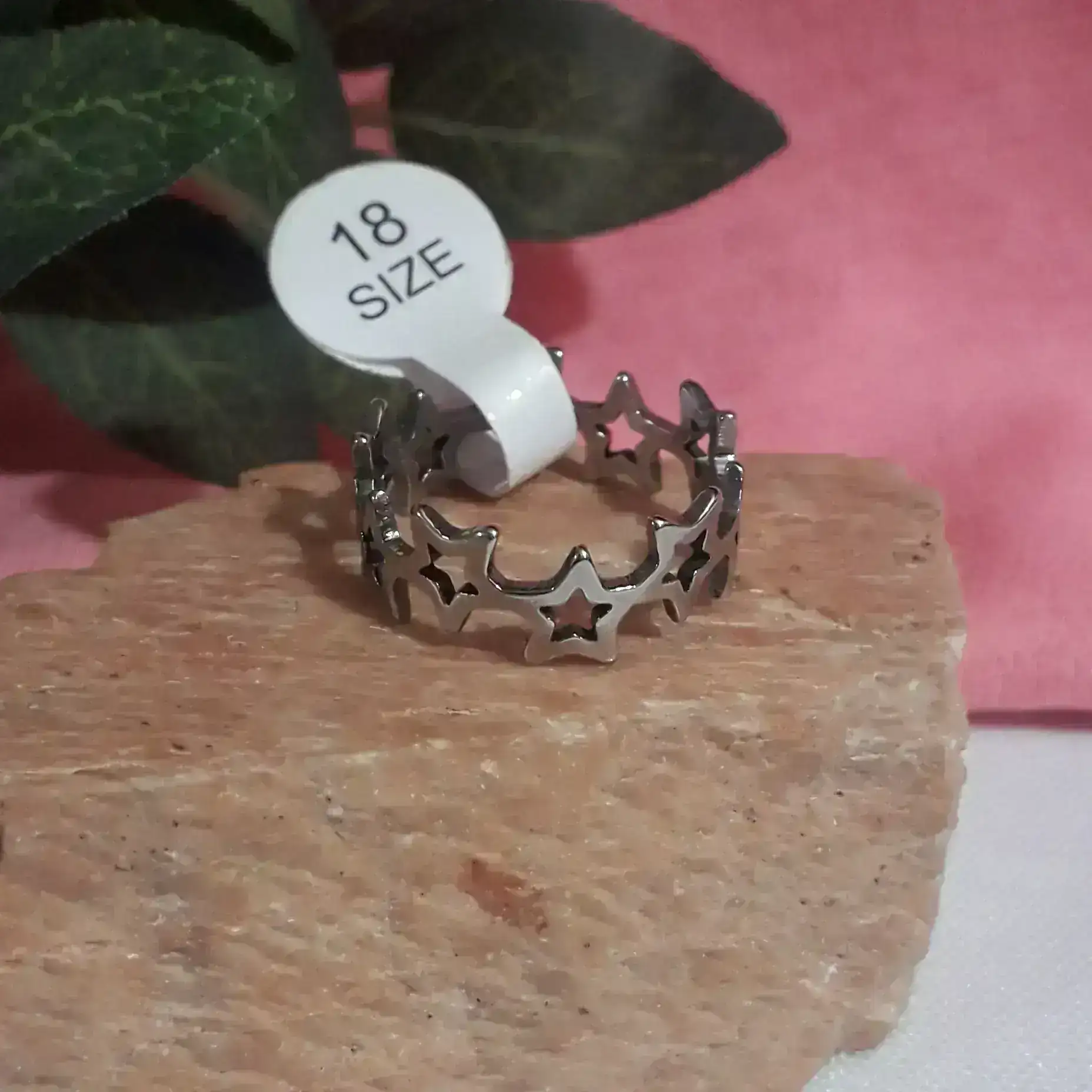 Anillo estrellas(infinito)⭐⭐⭐ t 18