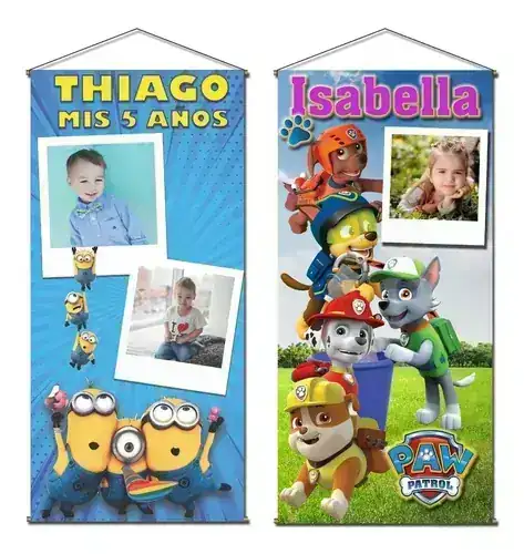 Pack x2 Banners 0,50x1 mt