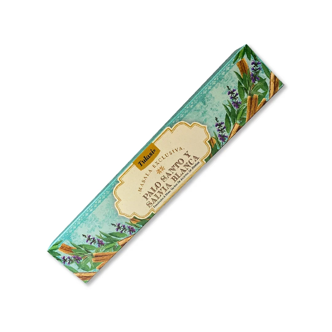 Incienso Tulasi  Palo Santo y Salvia Blanca Exclusive