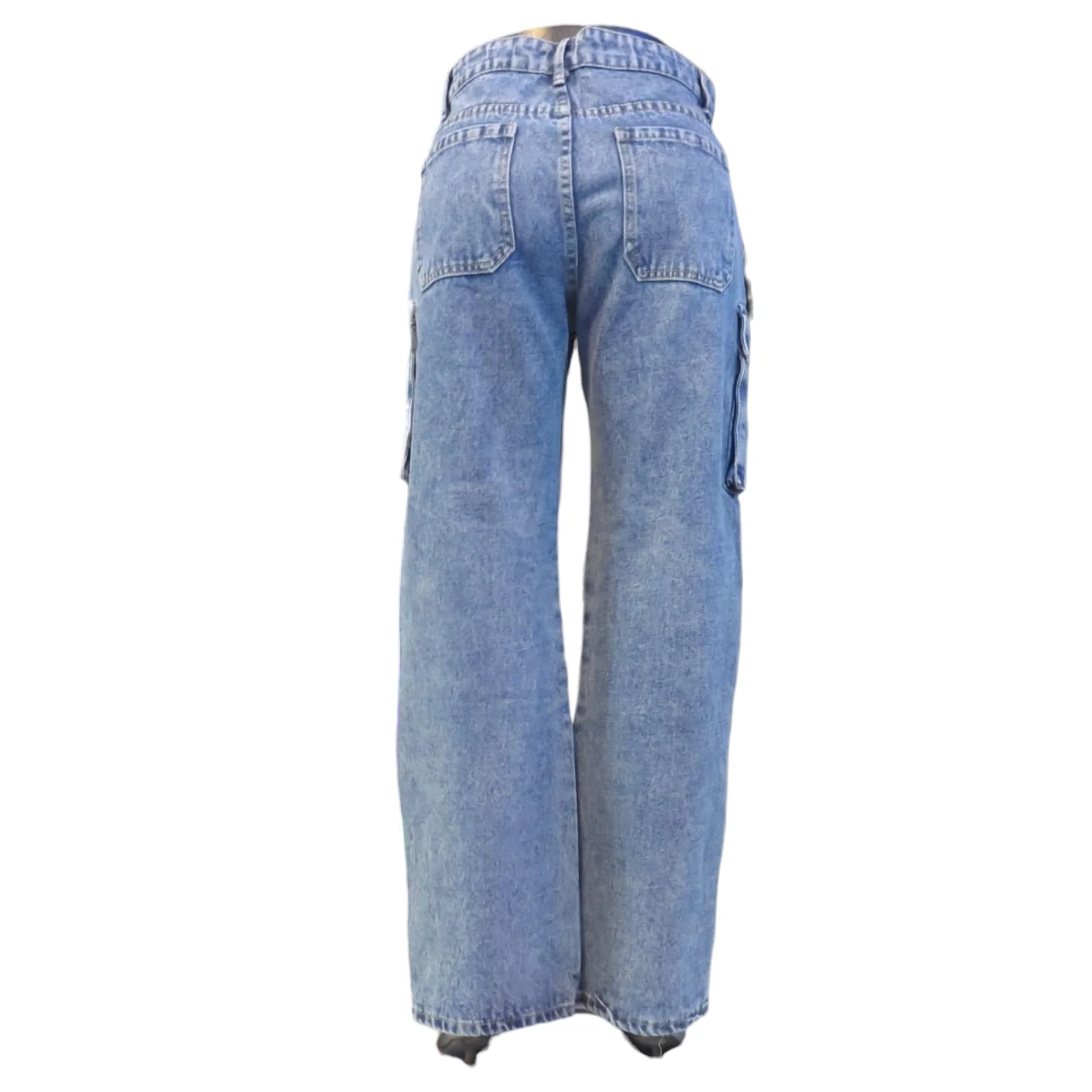 Jeans tipo jogger con triple bolsa 2