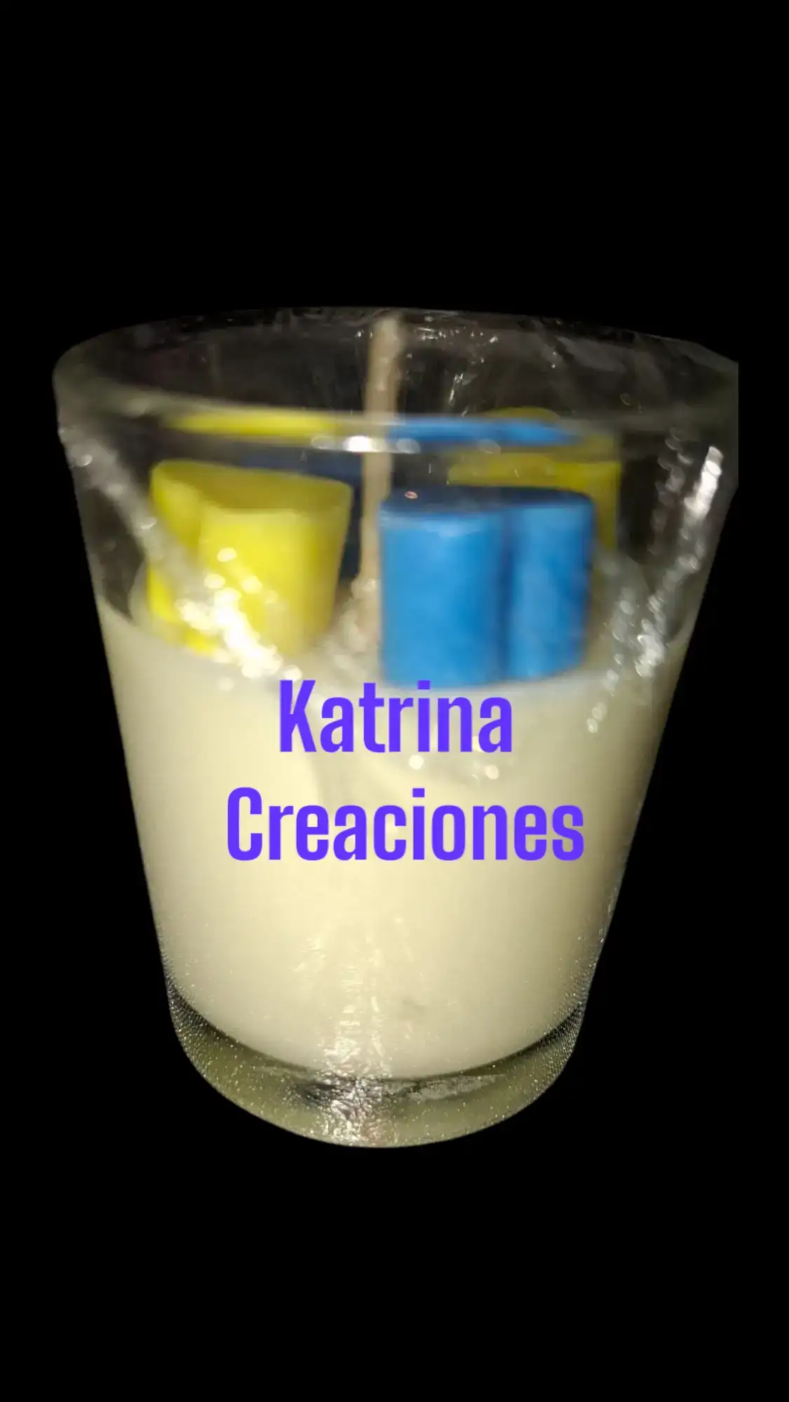 Velas de soja en mini vaso de vidro decoradas 4