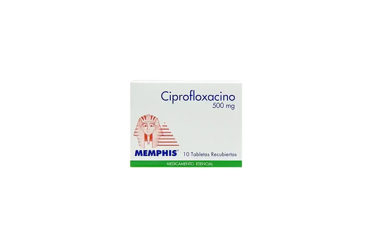 CIPROFLOXACINO TBL X 10 MEMPHIS