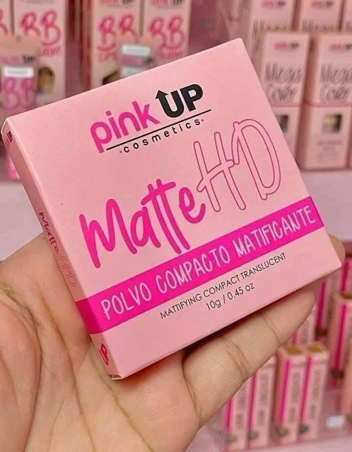 Matte HD polvo matificante pink up 2