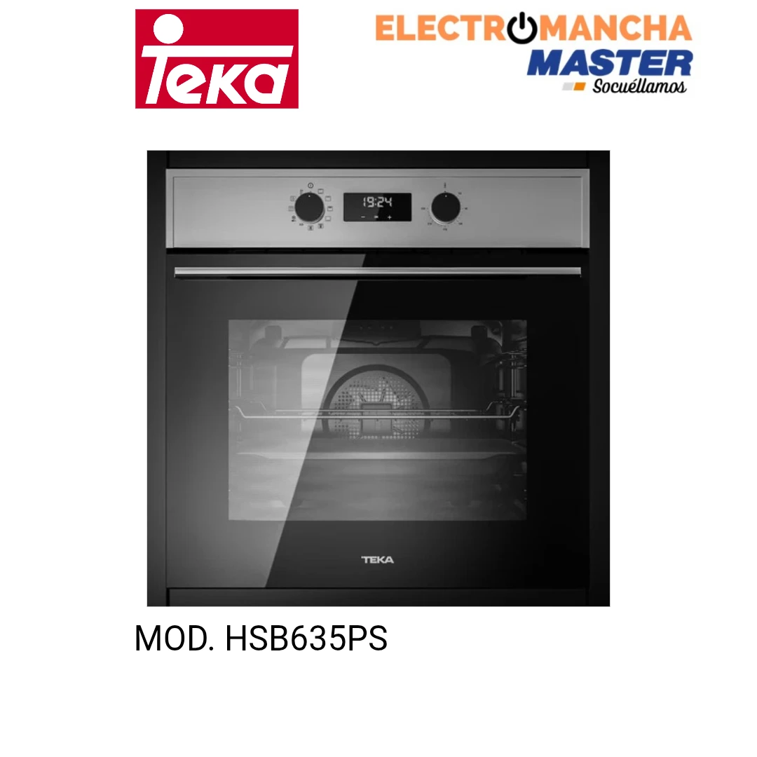 HORNO TEKA HSB635PS PIROLITICO INOX A+  6