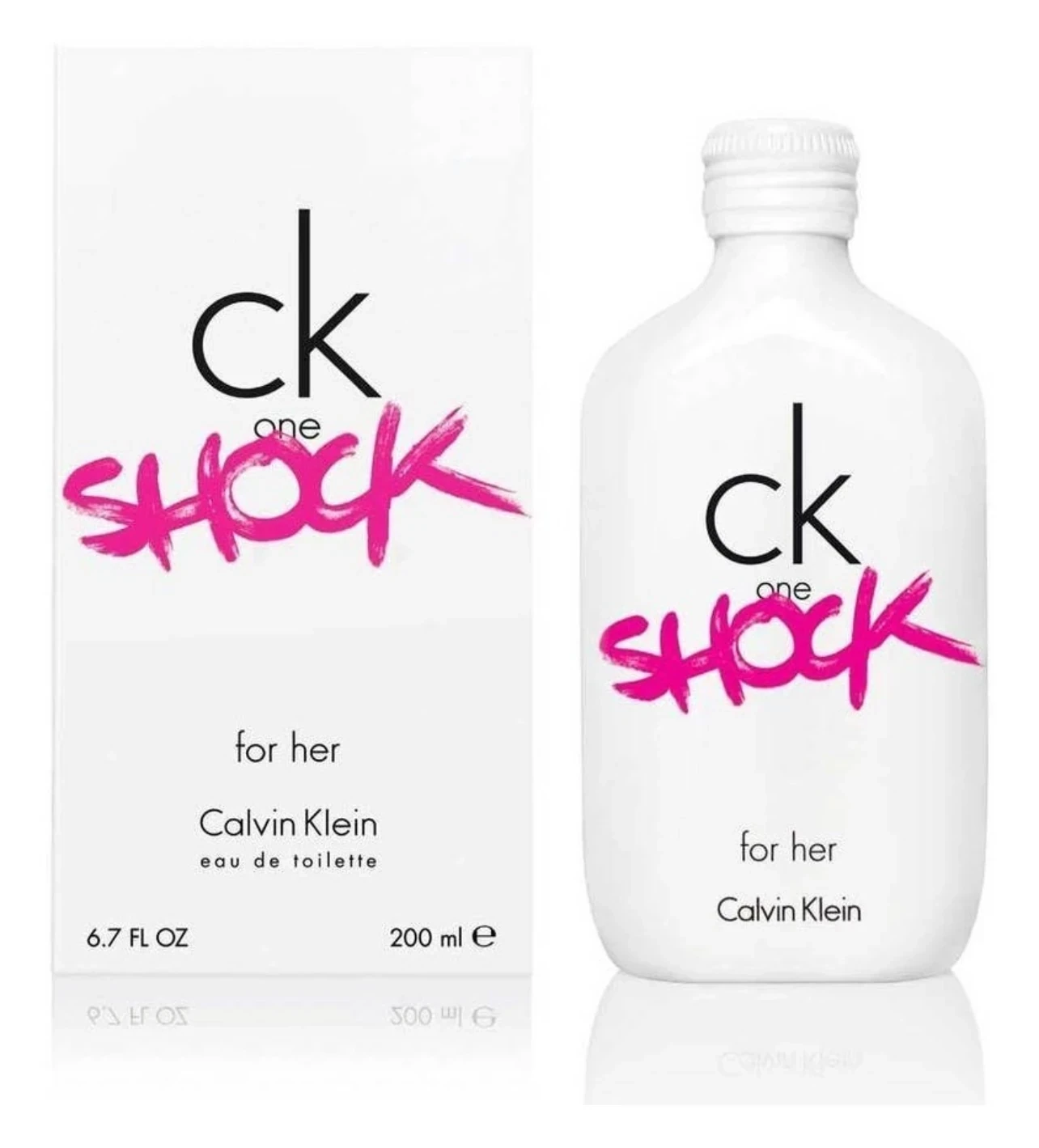 CALVIN KLEIN CK ONE SHOCK HER EDT 200ML MUJER
