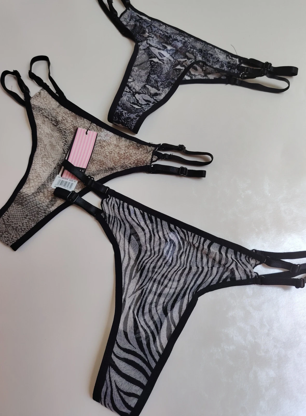 3 Tangas Animal Print (talla L)  3