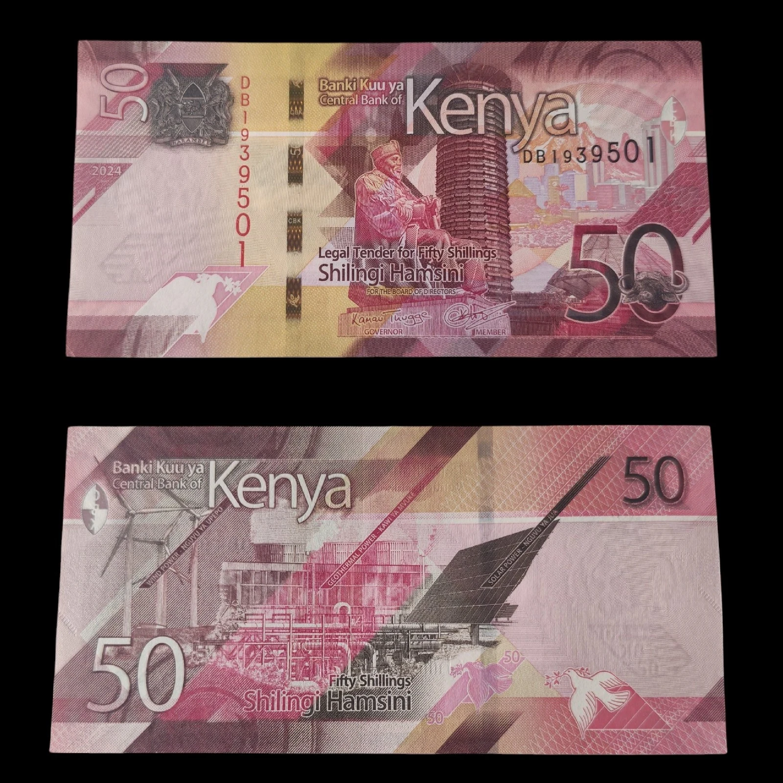 ° Kenia 50 Chelines UNC