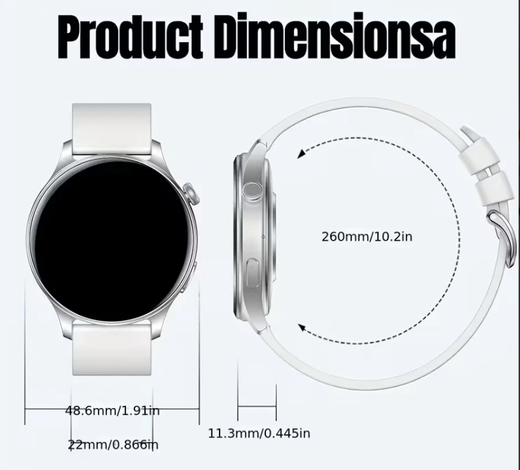 Reloj Smartwach Rosa, pulcera adicional  3