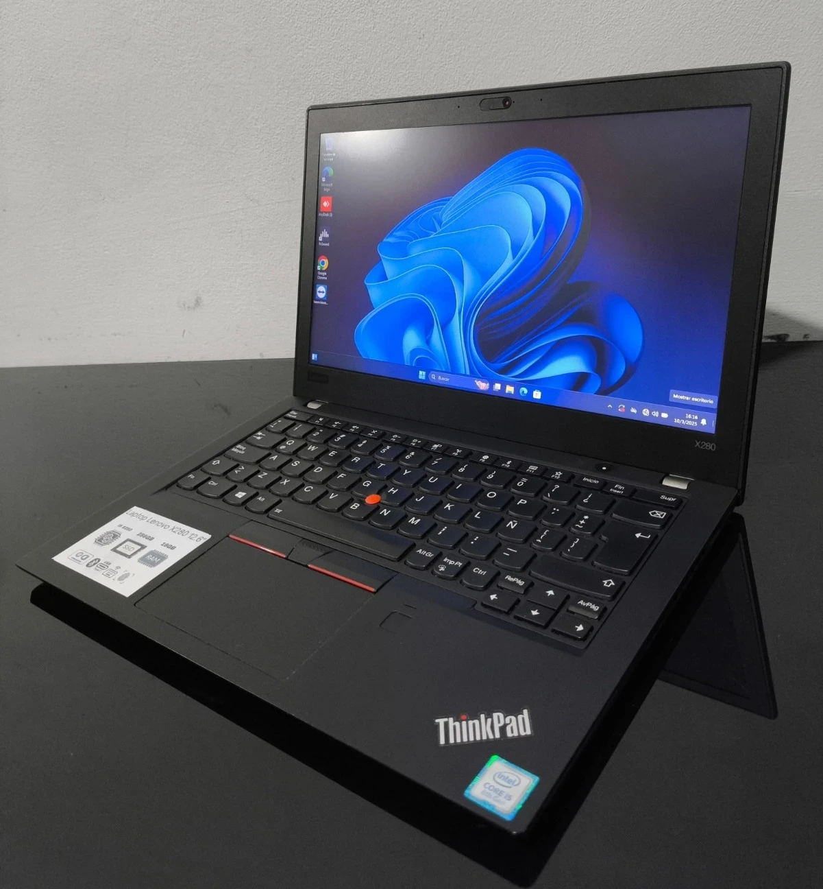 LENOVO X280 i5 8250U 256/16GB 12.5" 2