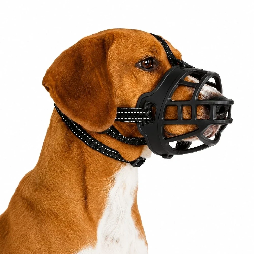 Bozal de silicona flexible negro