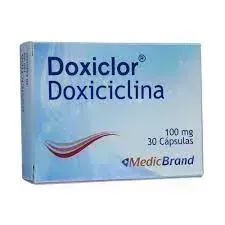 DOXICLOR 100 MG CJA X 30 CAP DOXICICLINA MEDIC BRAND