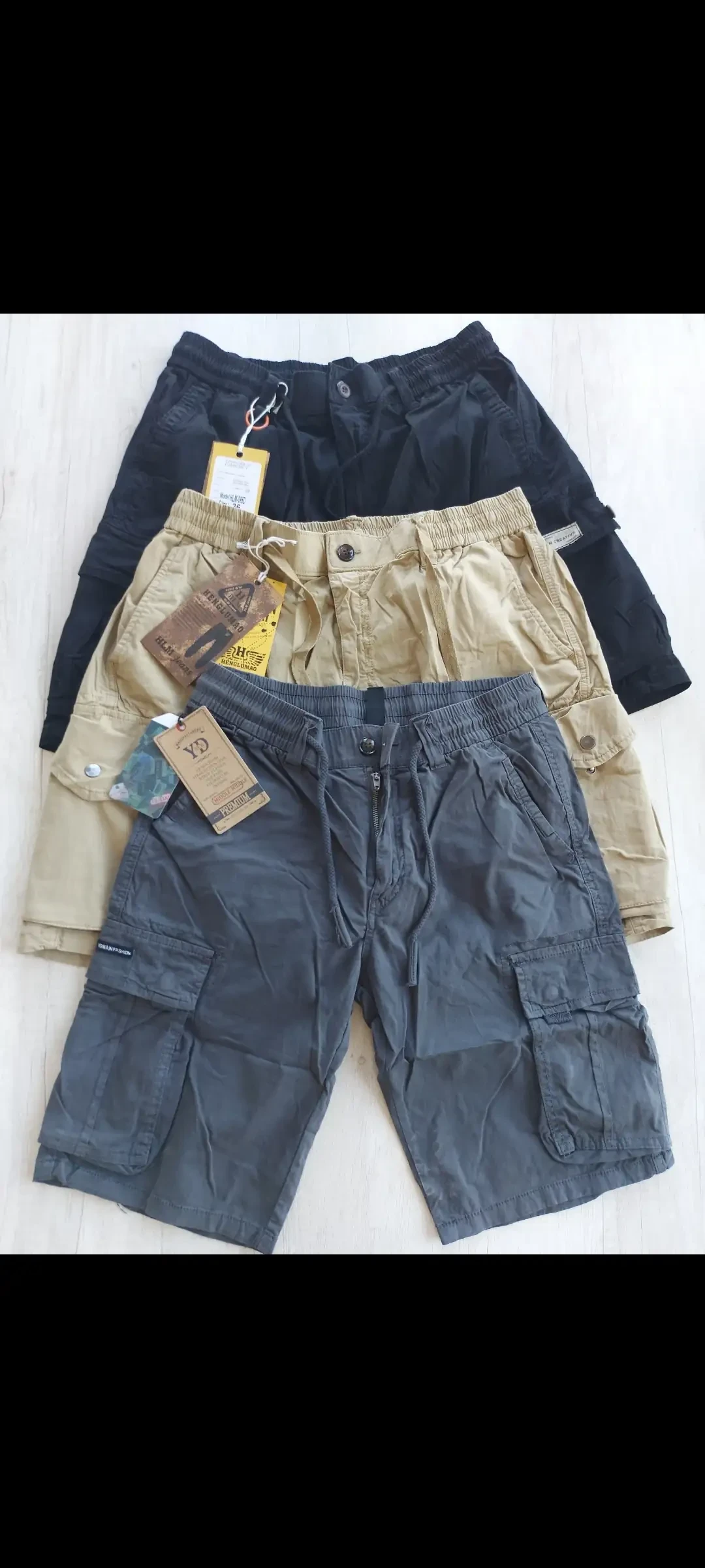 BERMUDAS CARGOS IMPORTADAS
