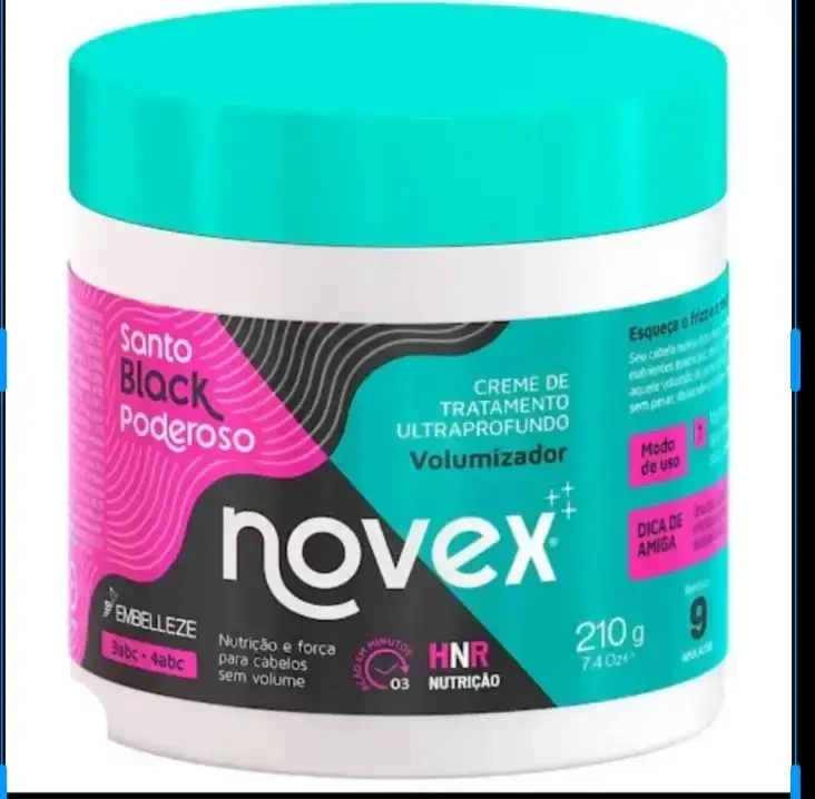 Tratamiento Volumizador Santo Black Poderoso 210g210 gr