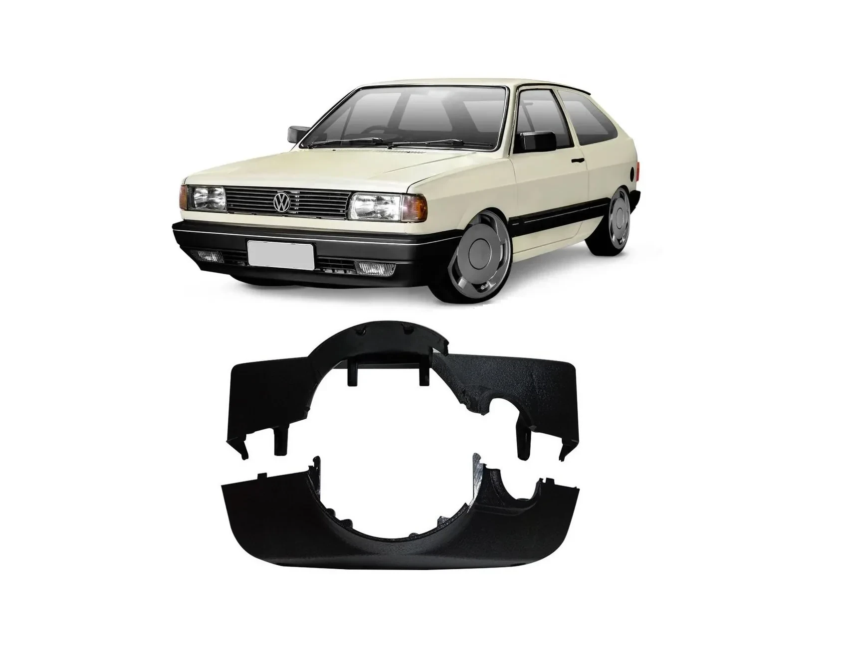 Moldura del Volante Vw Gol / Parati / Saveiro / Voyage 1988-1994 / 696985 / 0370