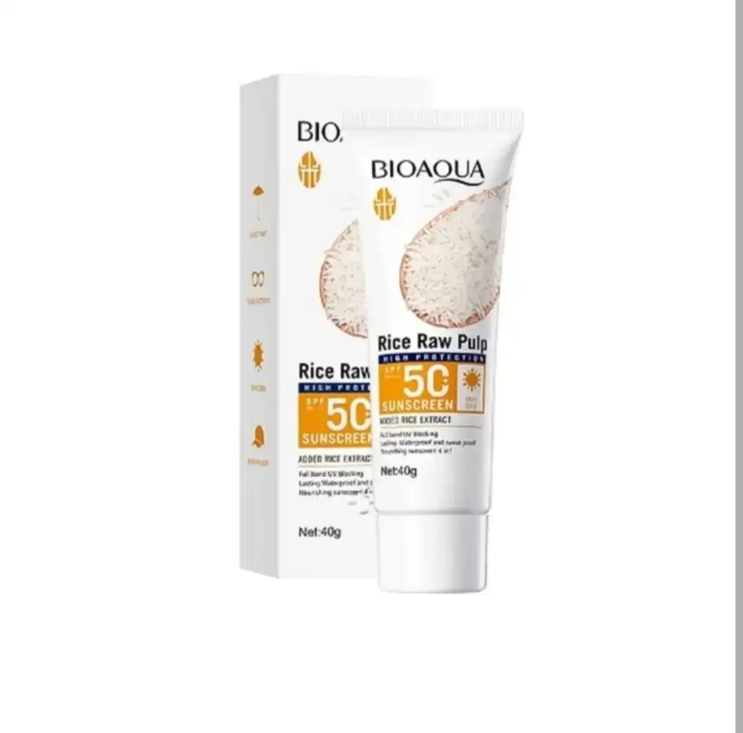 Protector solar de arroz 50spf Bioaqua