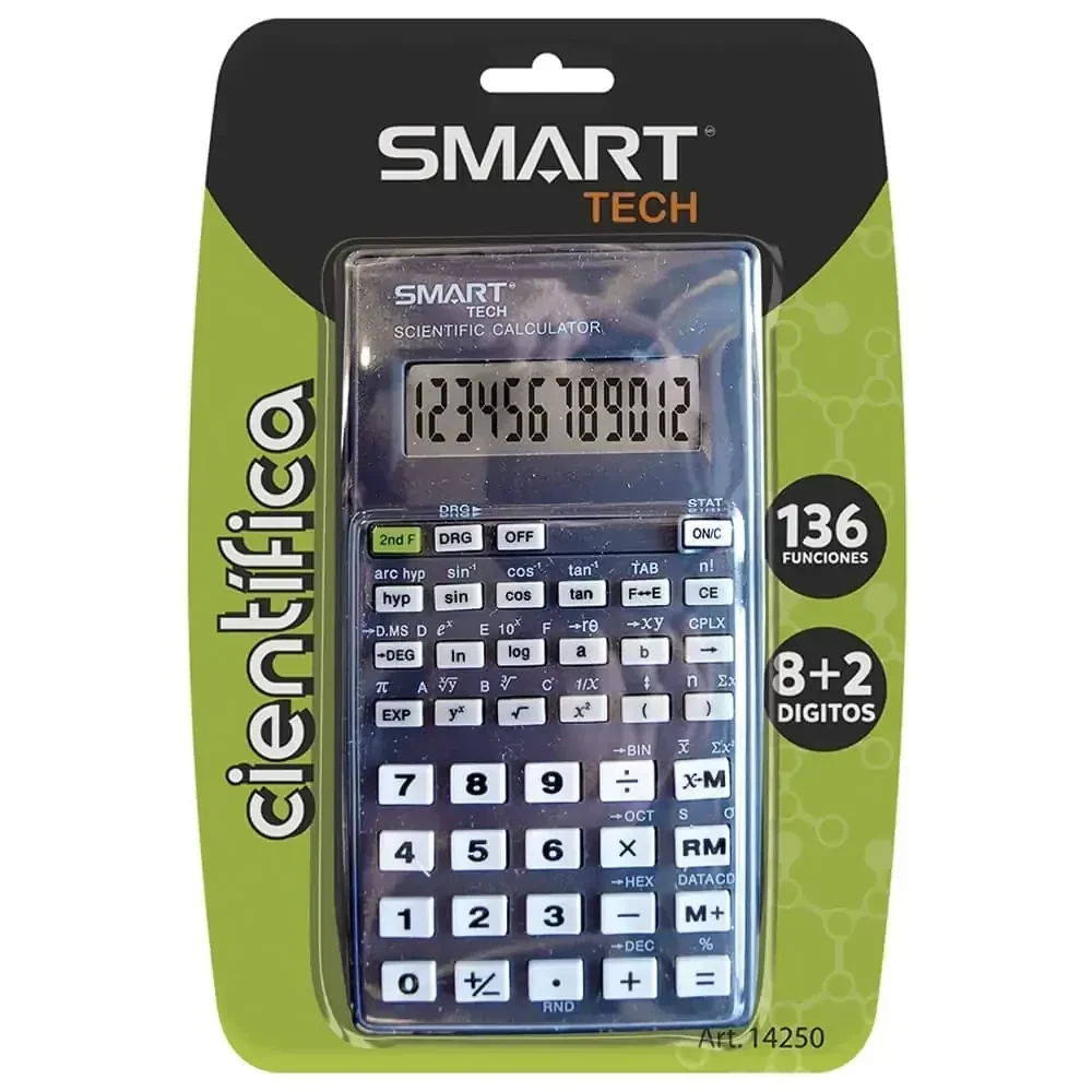 Calculadora smart científica 136 funciones 
