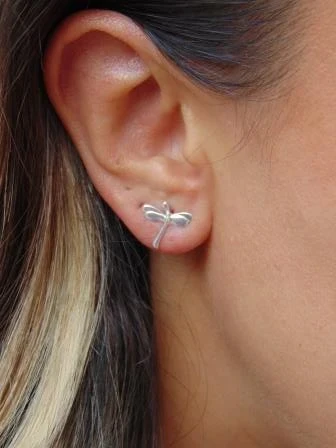 TOPO PLATA LEY 925 PLANO LIBELULA