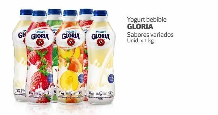 Yogurt Gloria 1 Litro
