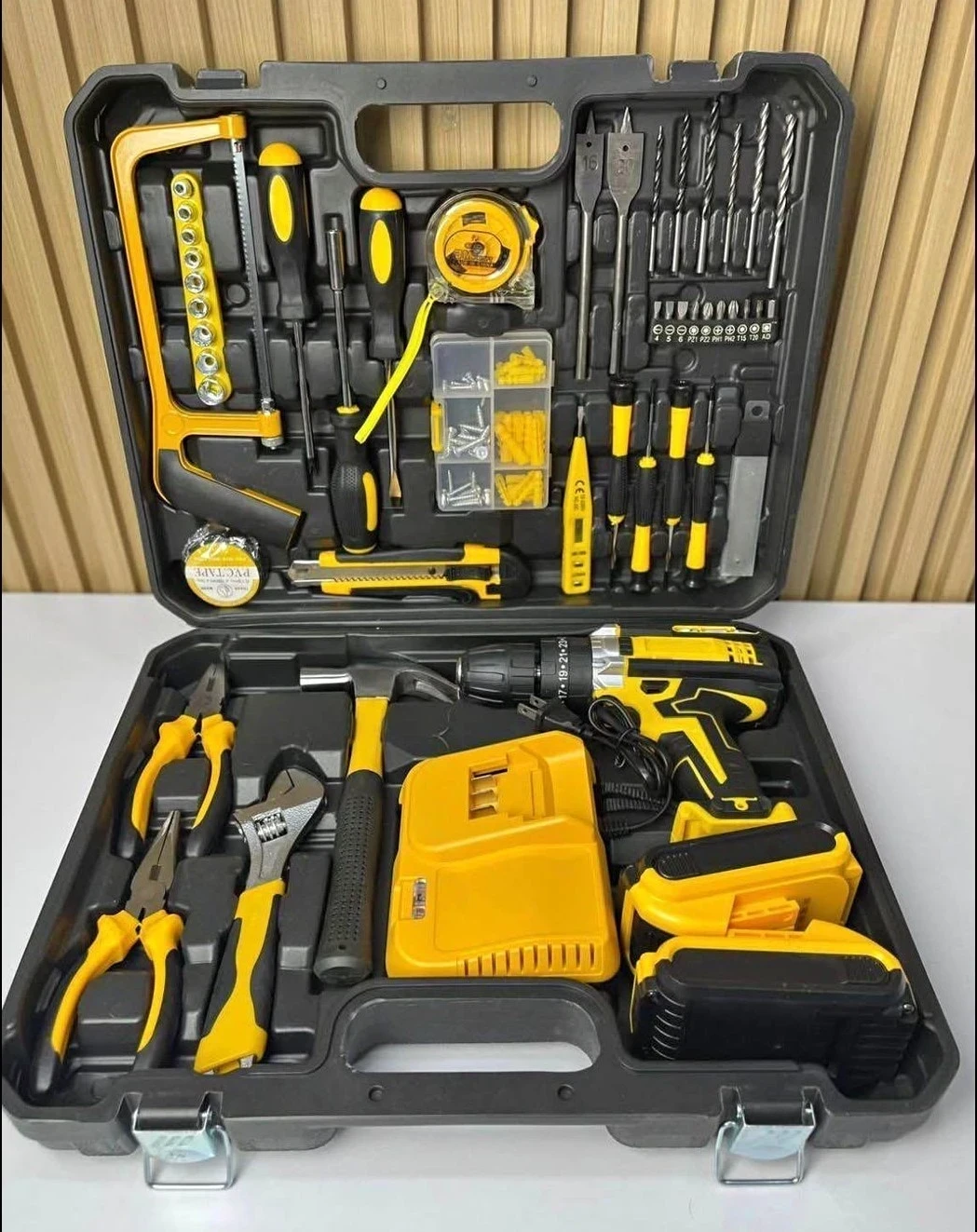 Kit taladro inalámbrico completo  2