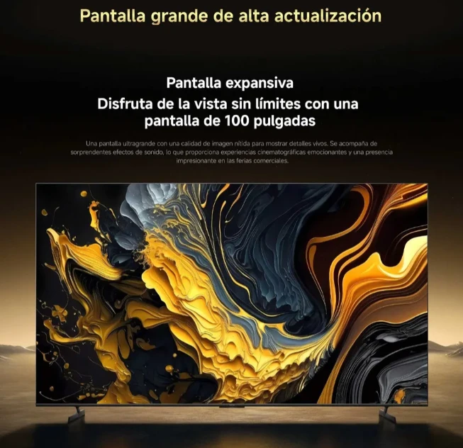 SMART TV XIAOMI 100" TV MAX QLED ULTRA HD 3