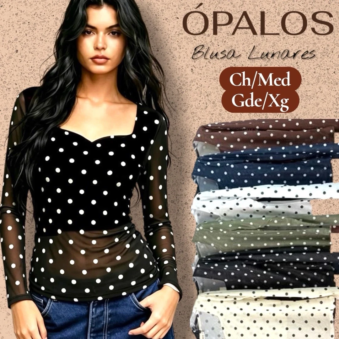 Blusa Lunares