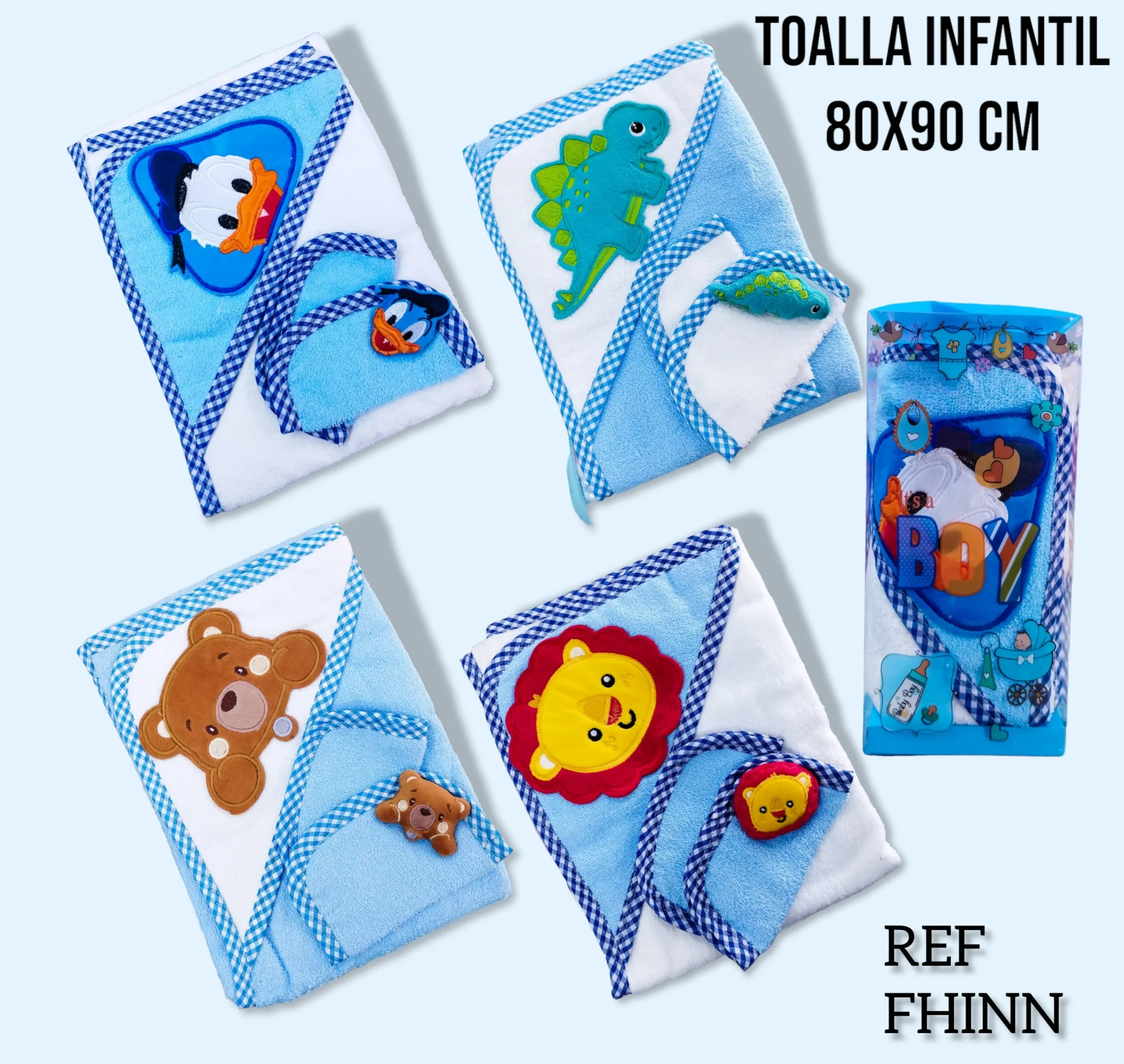 Toalla en cajita 