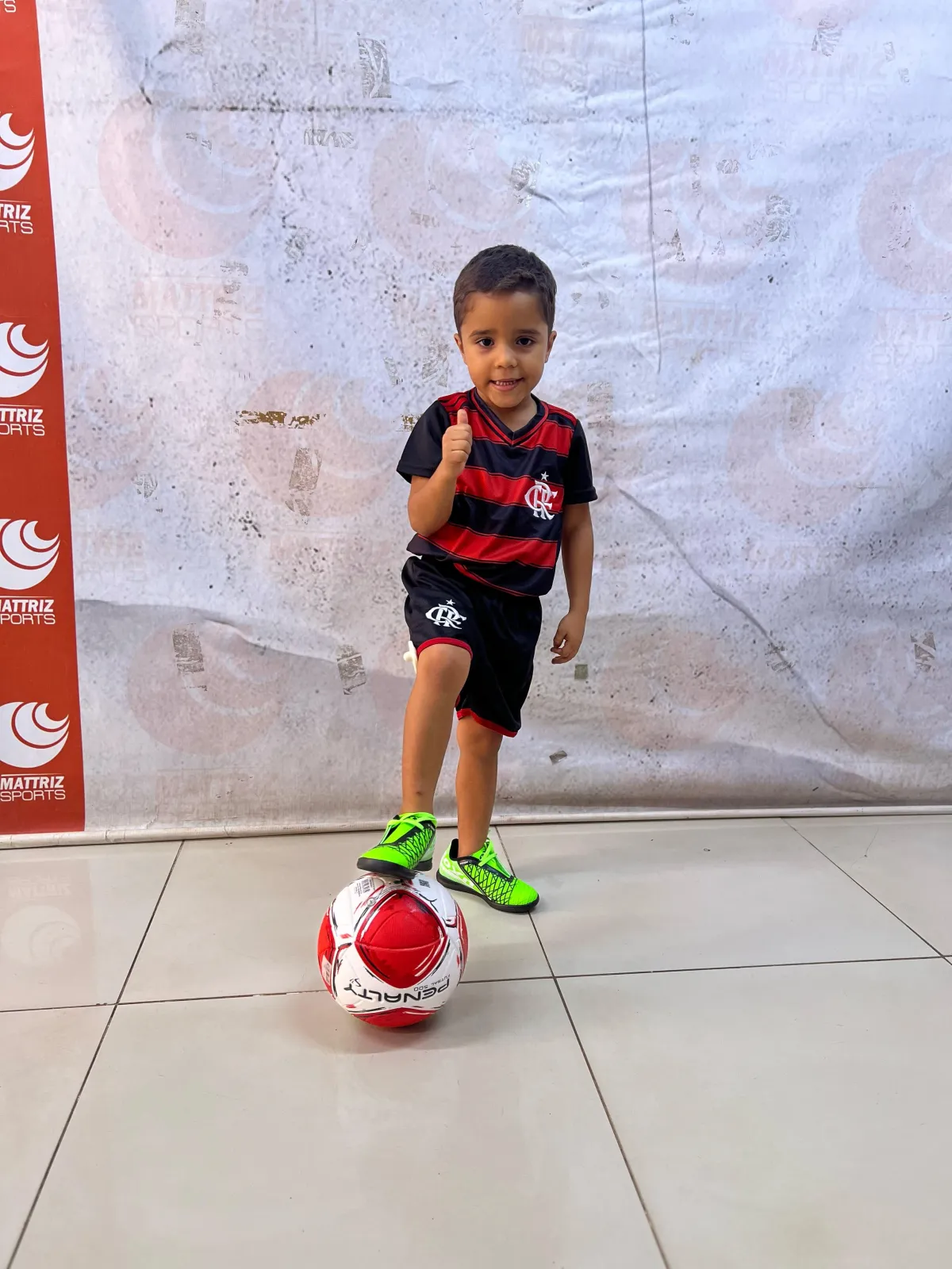 KIT INFANTIL RÉPLICA FLAMENGO