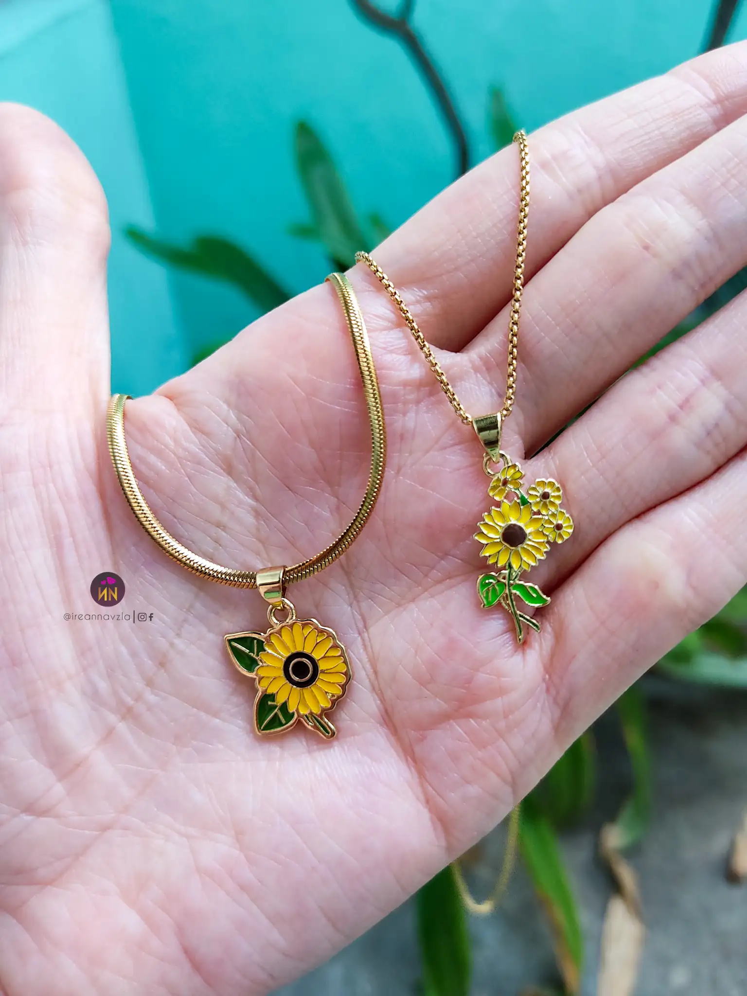 Cadenas de girasol  2