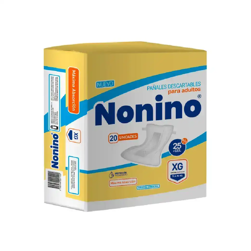 Sin stock,  descartable Nonino para Adulto XG