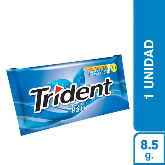 Chicle Chicle Trident Menta  8,5g 