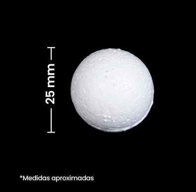 Esfera de unicel #1