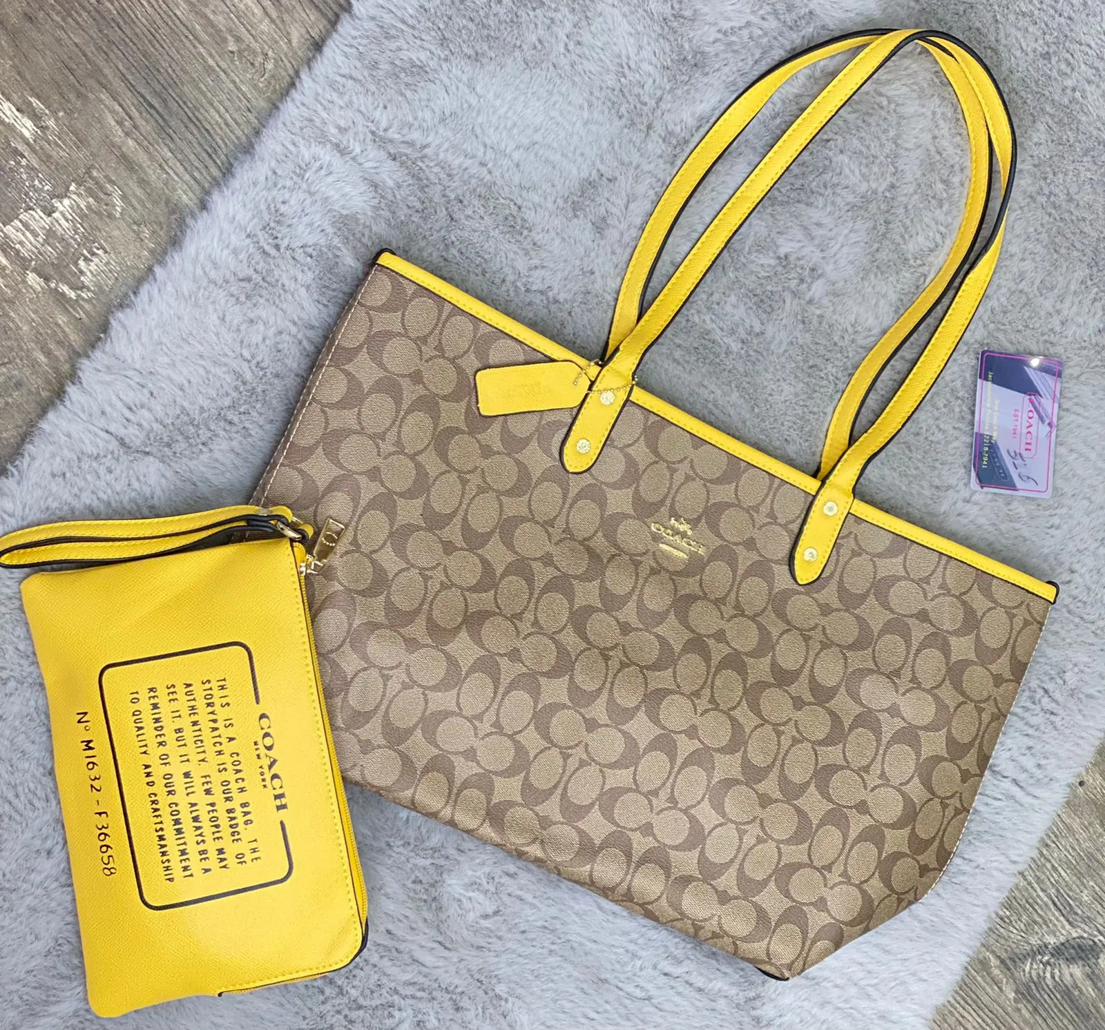 BOLSO COACH DOBLE FAX 
