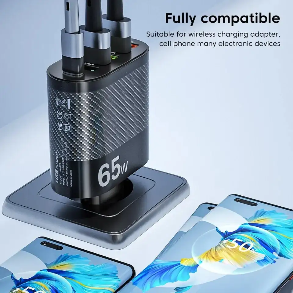 Carregador de celular turbo, 5 pontas 3