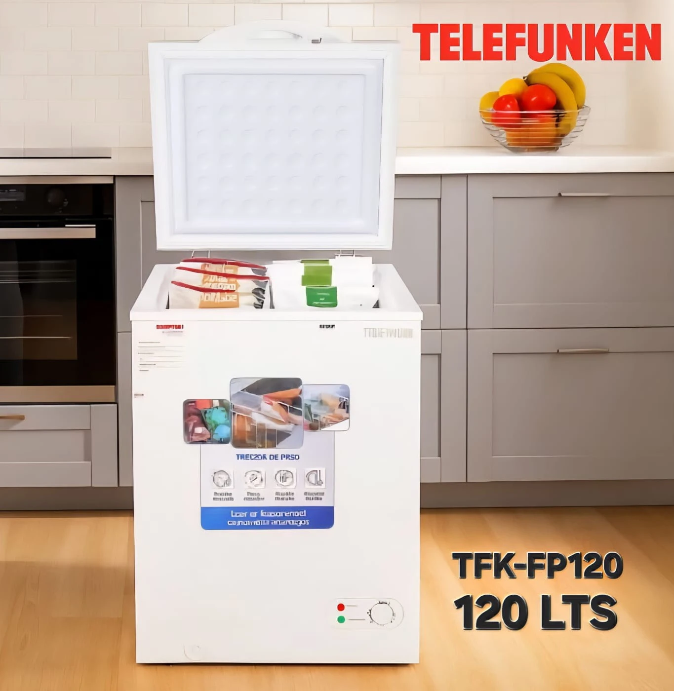 FREEZER DE POZO TELEFUNKEN TFK-FP120 120LTS