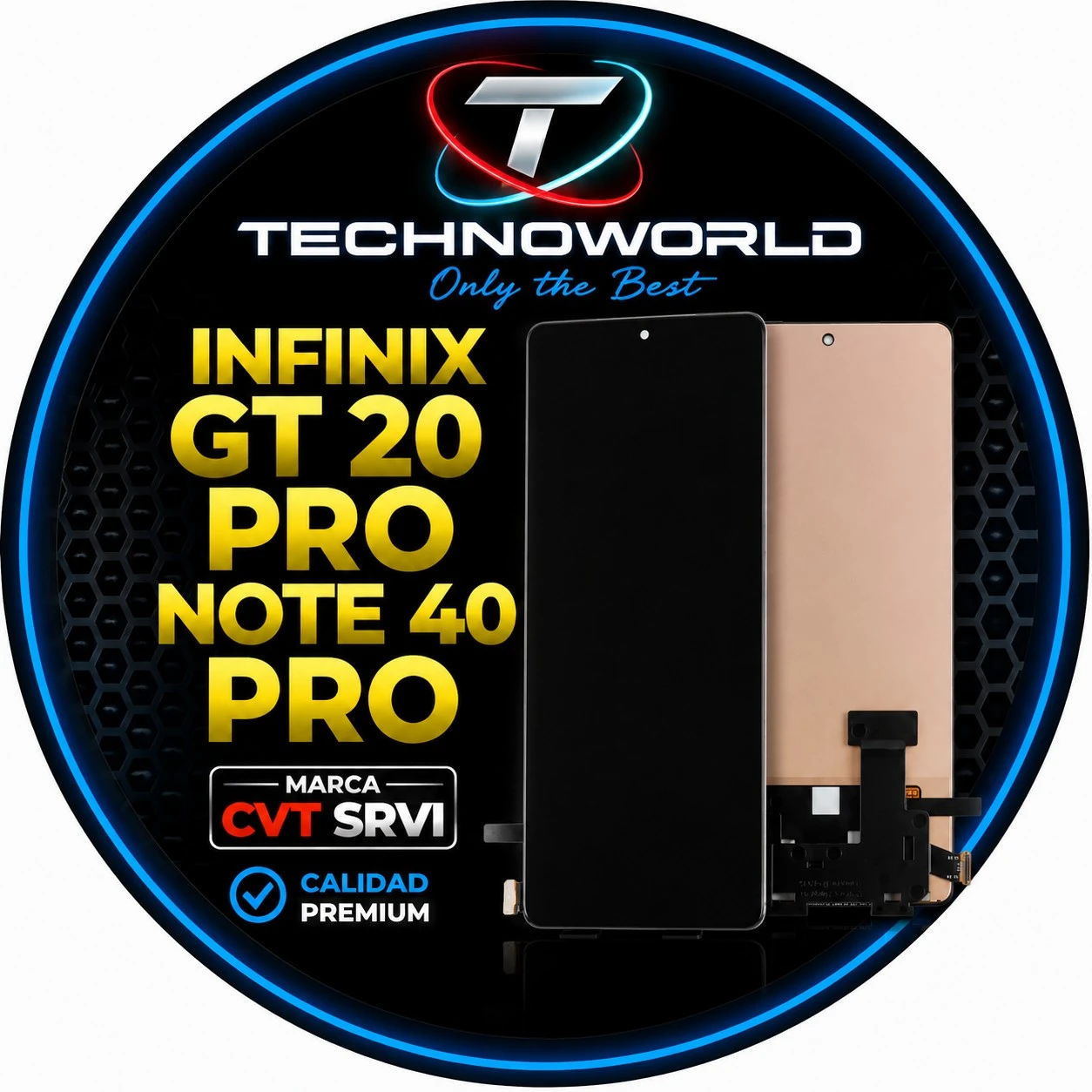 Mod CVT Gt 20 pro - Note 40 pro oled premium