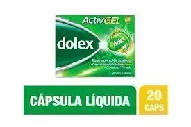 DOLEX ACTIVGEL 500 MG X 20 CAP LIQ GSK