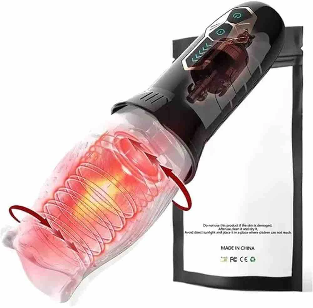 Masturbador Automático Premium de Alta Textura
