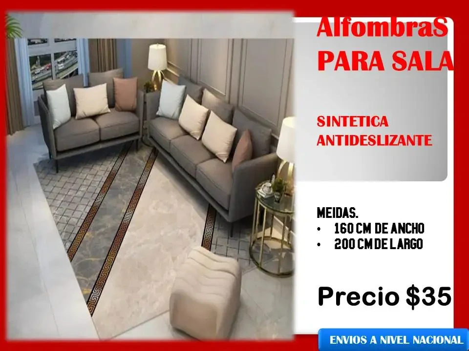 Alfombras para piso 1.6 m 