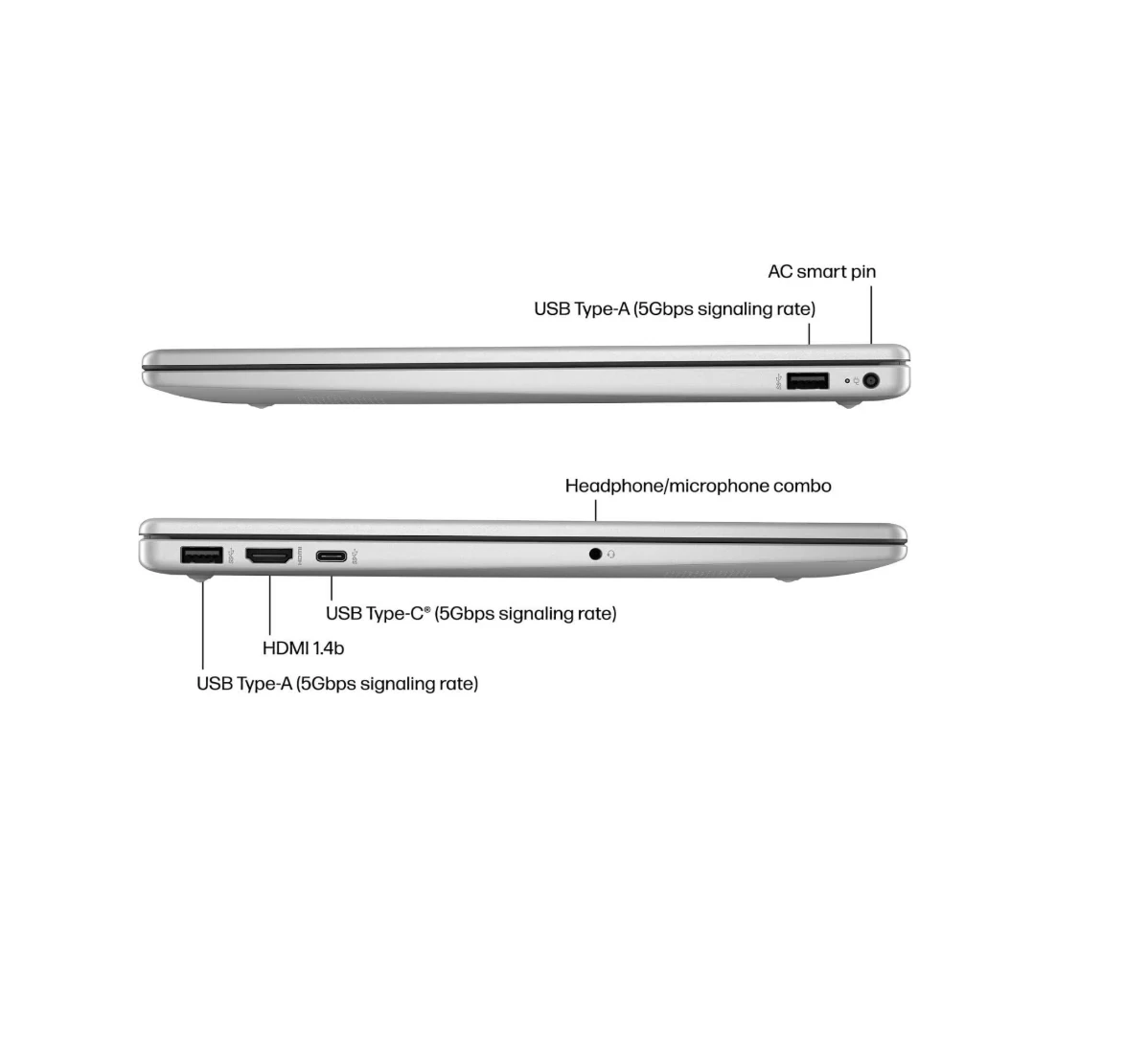 Laptop HP RYZEN 5 de 15.6" 3