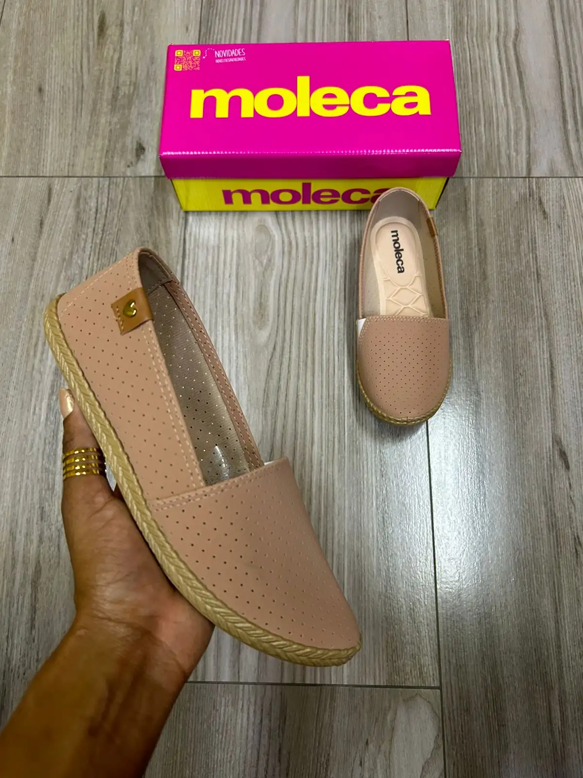 SAPATILHAS MOLECA NOBUCK  4