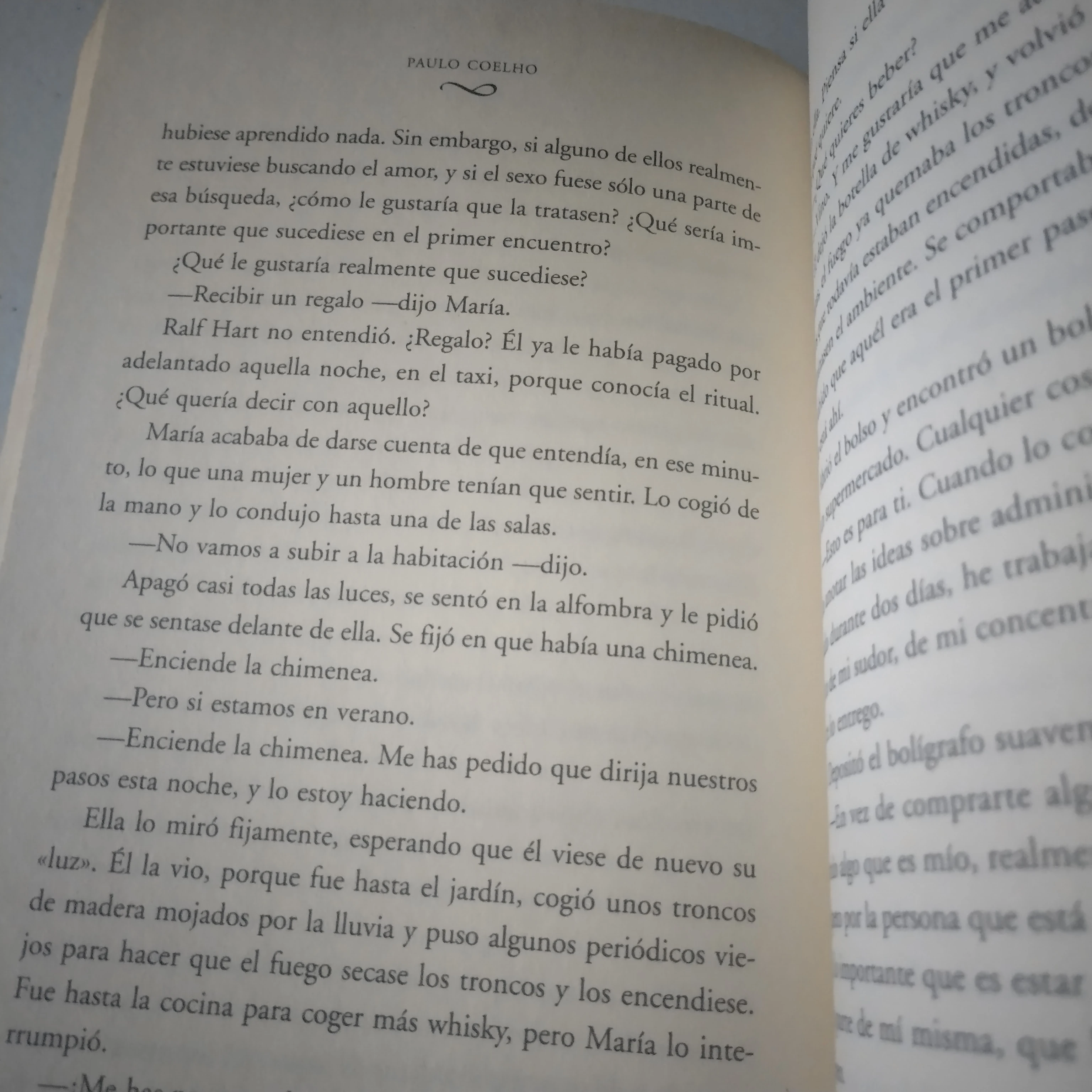 Once minutos, Paulo Coelho, Usado 3