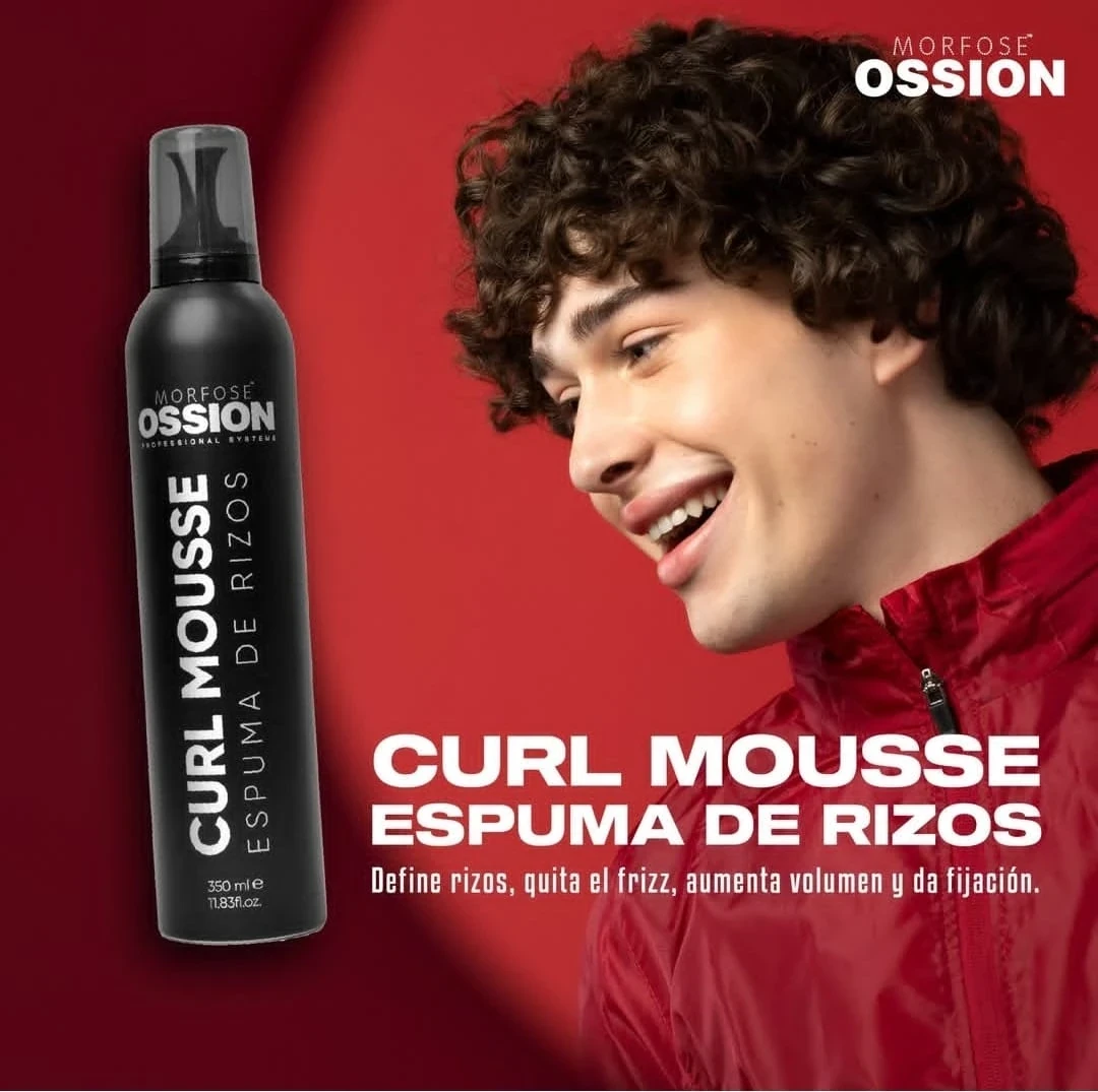 ossion espuma rizos mousse 350ml