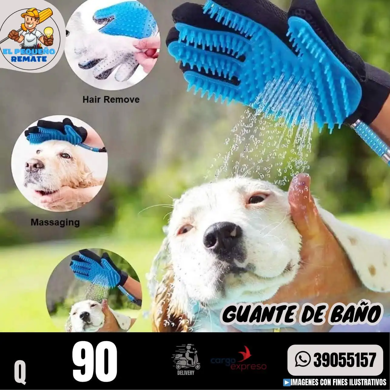 GUANTE DE BAÑO