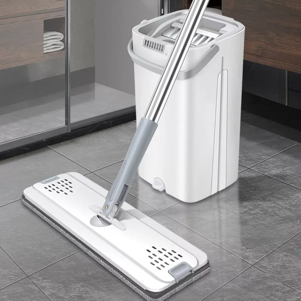 Trapeador tela microfibra Exprimidor 