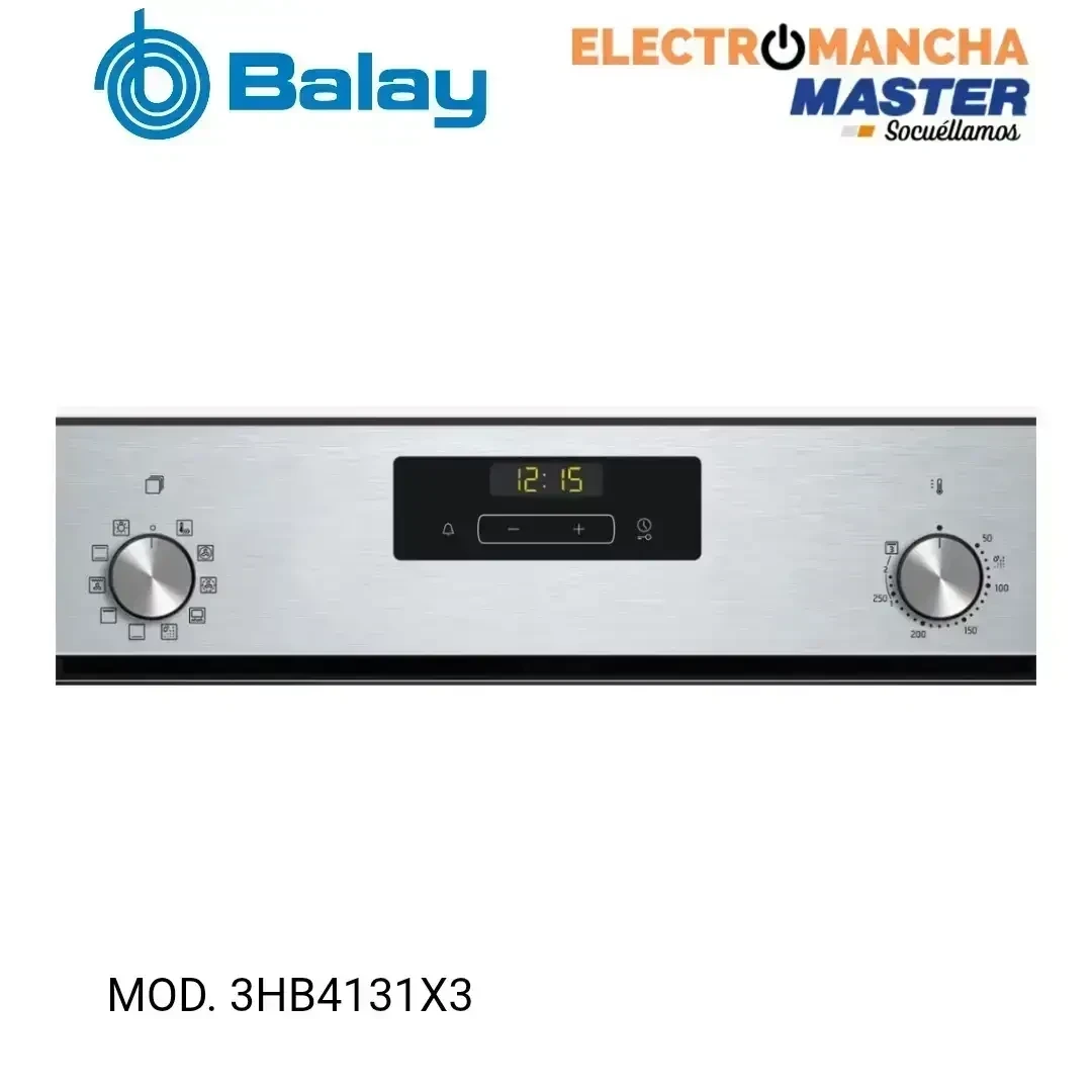 HORNO BALAY 3HB4131X3 MULTIFUNCION AQUALISIS A+ INOX 2